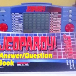 Hand held electronic Jeopardy game